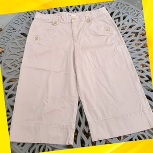 Cute Wide Leg Capri Pants